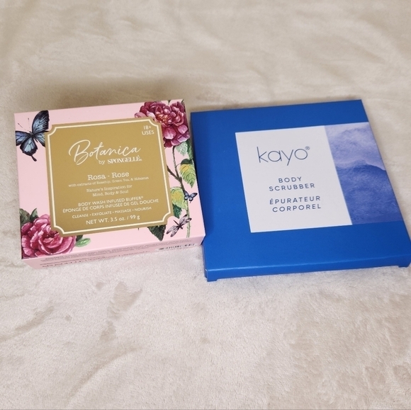 Spongelle Rose and Kayo Bath Bundle - Picture 1 of 10